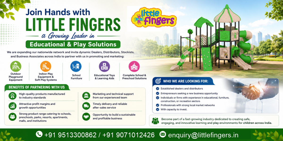Join Hands with Little Fingers – A Growing Leader in Educational & Play Solutions