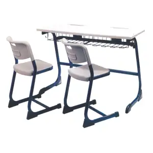 double seater desk & chair