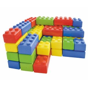 plastic building blocks set of 45pcs