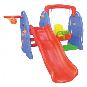 jumbo slide with swing